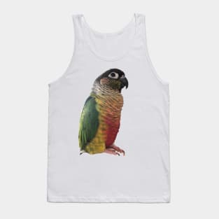 Green Cheek Conure Parrot Bird design | Green cheek | Love for birds Tank Top